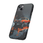 1966 GTO Orange Rainy City Tough Phone Case Cover Gift Art