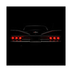 1960 Chevy Impala Poster Classic Muscle Car Rear View Wall Art Print Vintage