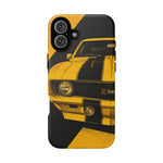 Z28 Yellow Camaro Retro Poster Tough Phone Case