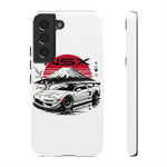 NSX Retro Mount Fuji Illustration JDM phone case | Tough Cover