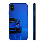 Elkhart Lake Blue C7 ZR1 Tough Phone Case