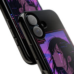 Melancholy Anime Girl Phone Case Vaporwave Tough Case