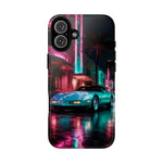 1980s Sports Car C4 Miami Nights Aesthetic Tough Phone Case