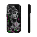 VHS Glitch Retro Art Tough Phone Case