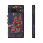 Neon Cowboy Boot phone case | High Noon Saloon design