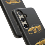 Gold Fairlady Z Classic Sports Car Tough Phone Case - 3 View