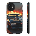 Firebird Trans Am Black Gold Eagle Art Tough Phone Case