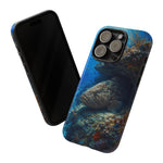 Grouper Reef Phone Case, Sunbeam Ledge Marine Art Tough Cover