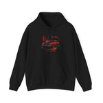 1969 Camaro SS Red Black Muscle Car Classic Chevy Graphic Pullover Hoodie
