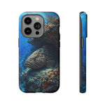 Grouper Reef Phone Case, Sunbeam Ledge Marine Art Tough Cover