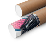 300ZX Poster JDM Black Z32 Drift Car Tokyo Cherry Blossom Retro Art
