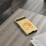 Orange Tabby Loaf Kawaii Chibi Pet Cat Art Tough Phone Case