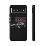 C3 Stingray Phone Case Black Sports Car Tough Cover Gift