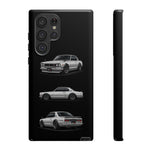 Silver Hakosuka Skyline Classic Sports Car Tough Phone Case for JDM Fans