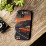 Datsun 240Z Classic JDM Sports Car Sunset Art Tough Phone Case