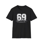 1969 Charger Distressed 69 Classic Car T-Shirt Vintage Fan Gift