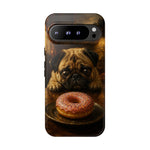 Pug Donut Dilemma Tough Phone Case