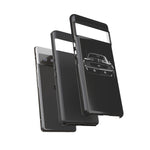 1969 Camaro Black Restomod Front Tough Phone Case Cover Gift