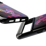 Neon Parrot Cocktails phone case | Tough Cases