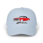 1966 Galaxie 500 7 Litre Dad Hat Classic Car Cap Adjustable Strap Red 428