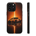 Z06 C8 Phone Case, Orange Racing Livery Studio Cover