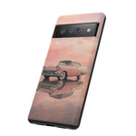 1957 Chevy Bel Air Blush Cream Tough Phone Case for Classic Car Fans