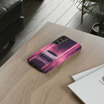 Countach Neon Wedge Phone Case Retro Supercar Tough Case