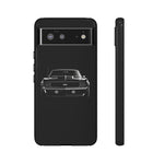 1969 Camaro Black Restomod Front Tough Phone Case Cover Gift