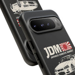 R34 Skyline GT-R JDM Rising Sun Tough Phone Case Cover Gift