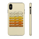 Nashville Retro Stack phone case | Tough Cover