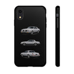 Silver Cutlass Supreme Classic Coupe Tough Phone Case - 3 View