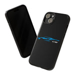 Rapid Blue C8 Phone Case for Chevy Fans, Tough Protective Cover