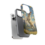 Happy Jack Russell Jumping with Tennis Balls Phone Case | Dog Lover