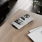 White Skyline Phone Case, R34 GTR 90s JDM Legend Tough Cover for Men, Gift