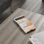 Milk Cookie Phone Case Cute Food Kawaii Tough Cover Gift Art