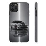 Silver Charger RT Phone Case, Classic Muscle Car Racing Stripe Cover