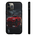 Charger Hellcat Widebody Red Rain Art Phone Case