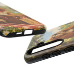 Cocker Spaniel Picnic Scene phone case | vintage dog art