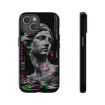 VHS Glitch Retro Art Tough Phone Case