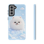 Samoyed Kawaii Snowball Chibi Pet Dog Breed Art Tough Phone Case
