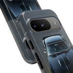 1969 Camaro SS Black Overhead Tough Phone Case Cover Gift Art