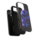 Holographic Skull Phone Case, Shattered Glass Iridescent Cover