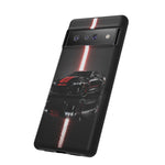 Camaro ZL1 Phone Case, Black Red Racing Stripe Studio Cover, Gift