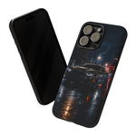 Black Camaro ZL1 Rainy Night Sports Car Phone Case | Tough Protective Cover