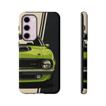 Cuda Shaker Hood Lime Light Tough Phone Case