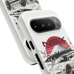 NSX Retro Mount Fuji Illustration JDM phone case | Tough Cover
