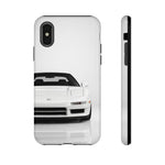 White NSX Phone Case, Retro 90s JDM Supercar Cover, Gift for Car Lovers