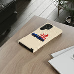 R34 Skyline Red Kanji Minimal Tough Phone Case