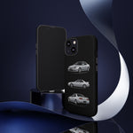Silver Prelude Sports Coupe Tough Phone Case for JDM Fans