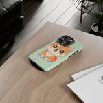 Shiba Inu Kawaii Chibi Smile Pet Dog Art Tough Phone Case